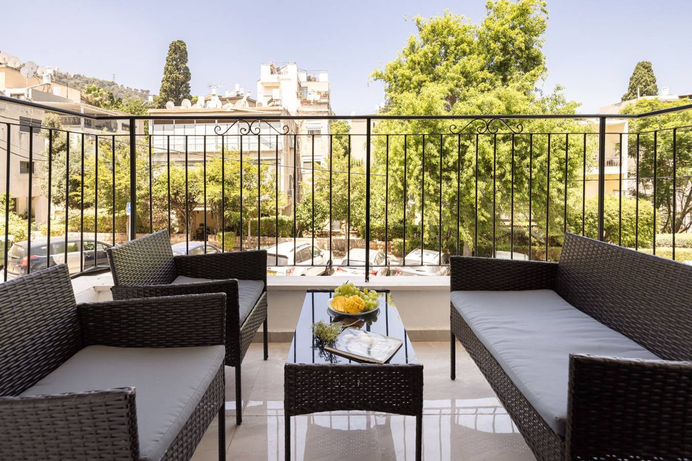 Appartement entier, Appartement de vacances pour 8 personnes avec balcon in Haïfa, District de Haïfa