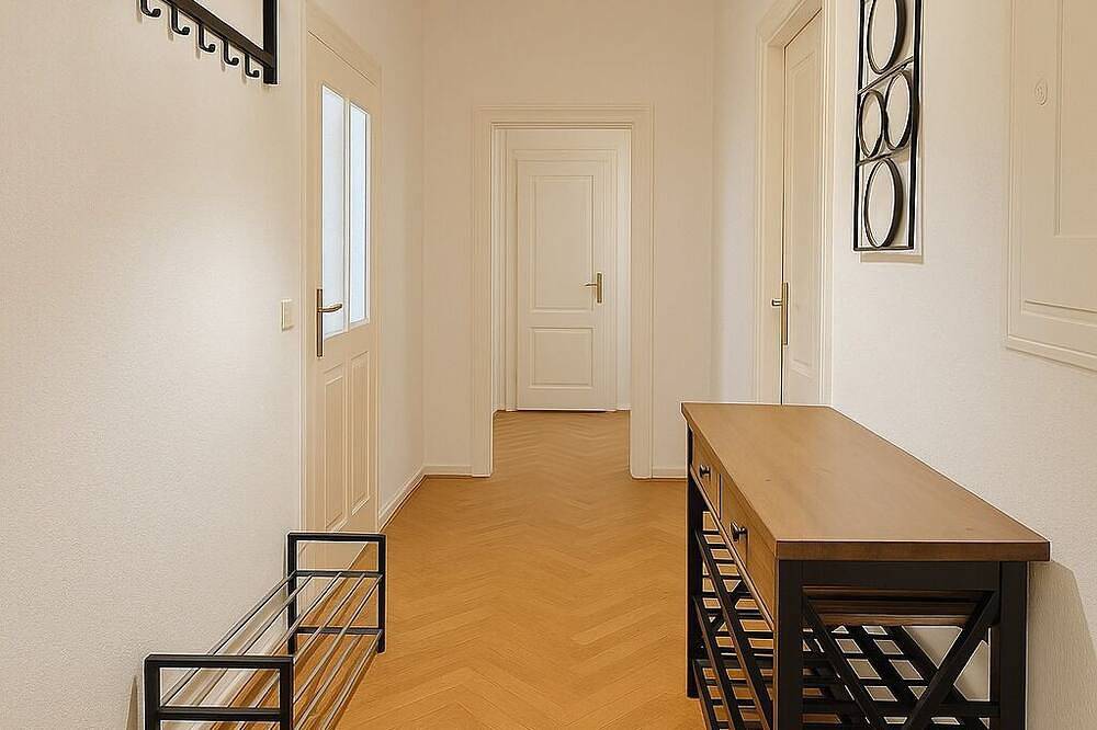 Ganze Wohnung, Monteurzimmer Delitzsch Zentrum – 5 Betten in Delitzsch, Sächsisches Burgen- und Heideland