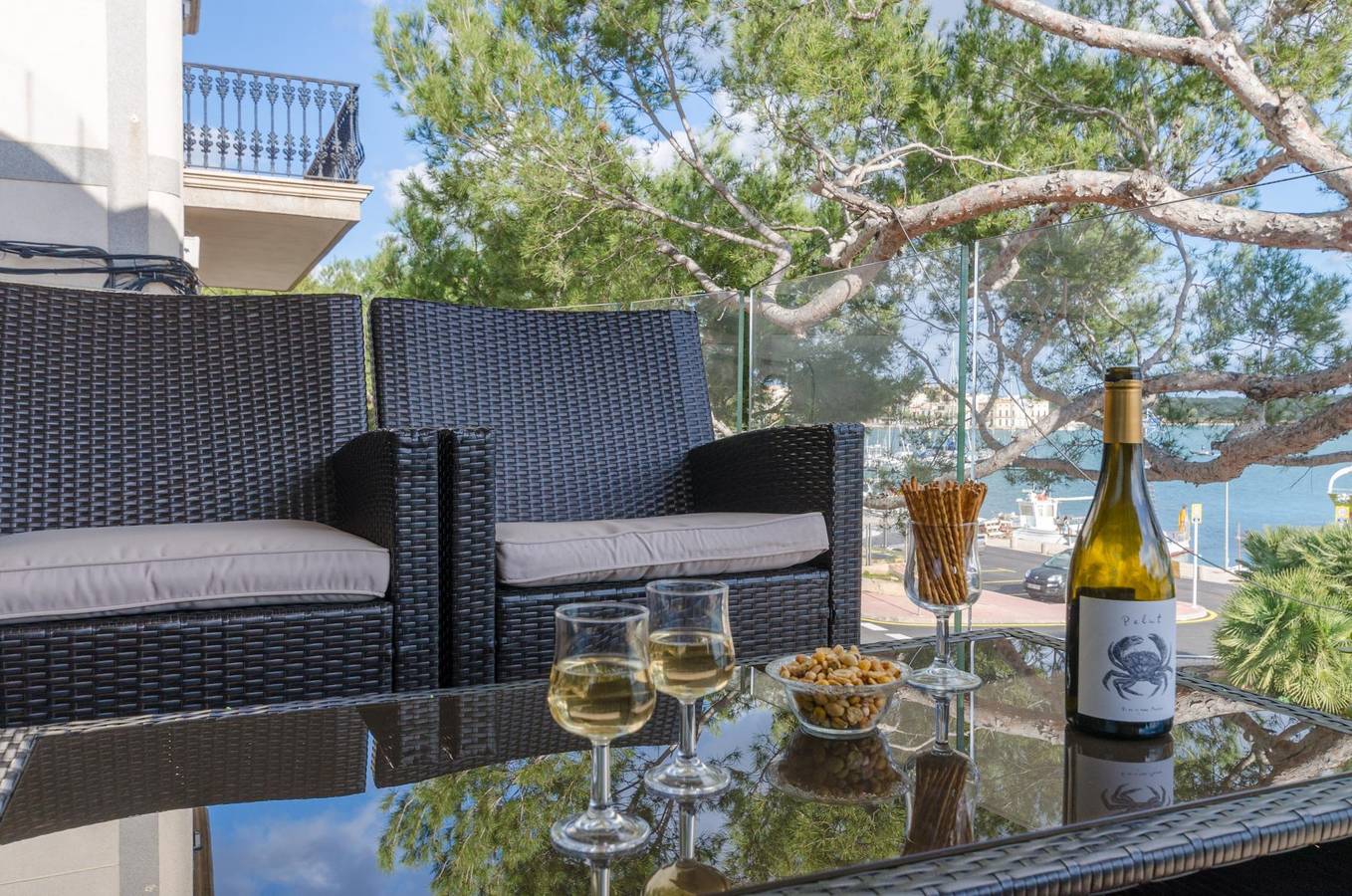 Apartamento vacacional entero, Ponent - Apartamento con vistas al mar de Portocolom. Wifi Gratis in Portocolom, Felanitx