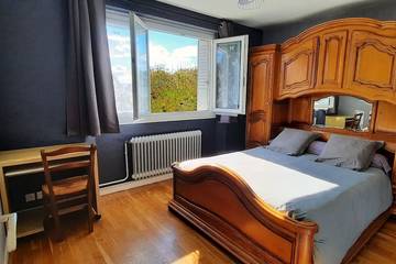 Gîte pour 6 personnes, avec terrasse à Champagnole