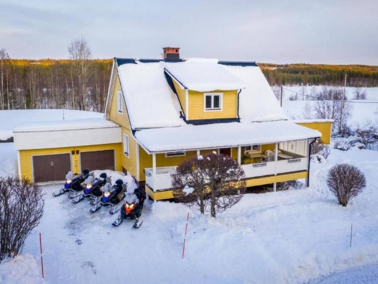 Gemütliches Ferienhaus in der Wildnis Lapplands in Västerbotten