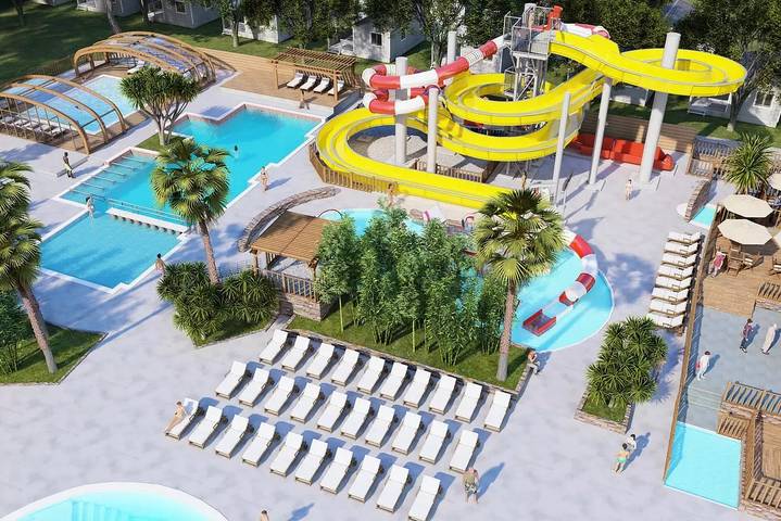 Camping para 6 personas, con Terraza y Piscina en La Côte Vermeille