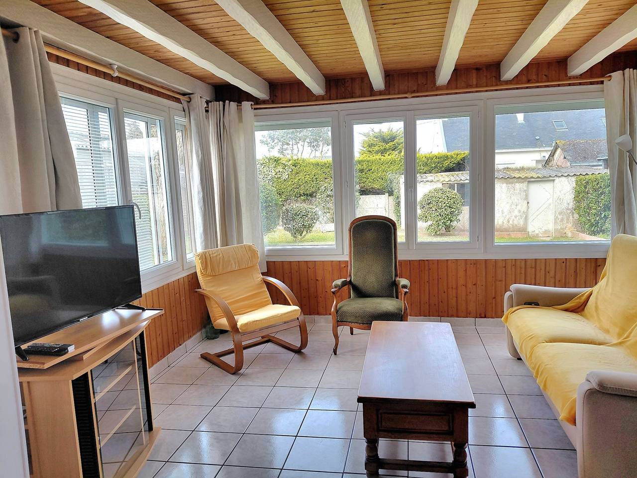 Vacaciones en Chez Lulu: Casa familiar cerca de la playa y del centro in Batz-sur-Mer, Côte de Jade