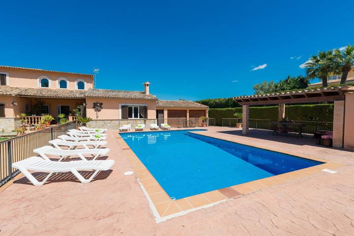 Can Marçal - Ferienhaus mit privaten Pool in Marratxi. Wifi gratis in Es Garrovers, Marratxí