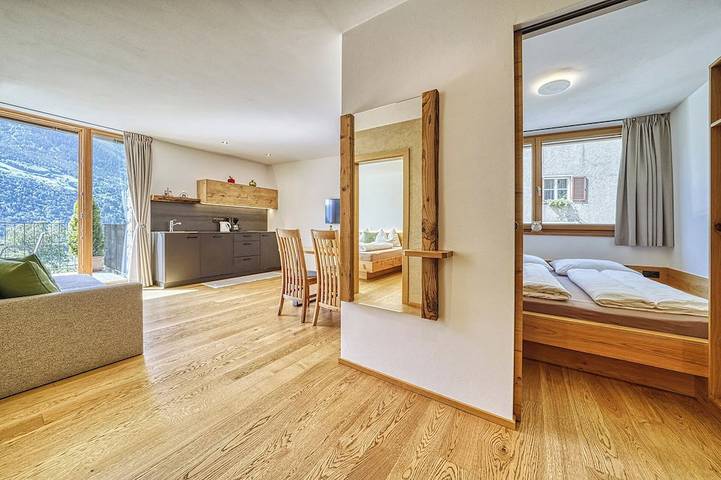 Ganze Wohnung, Apartment in traumhafter Lage mitten im Grünen auf unserem Bioapfelhof in Partschins, Texelgruppe