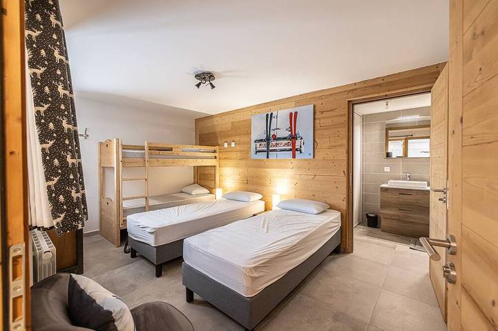 Ganze Wohnung, „Alpin Loft“ in der Residence l’Orée des Pistes in Oz, Nationalpark Écrins