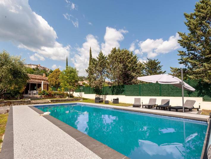 Maison de vacances pour 6 personnes, avec balcon/terrasse ainsi que terrasse et piscine - 1