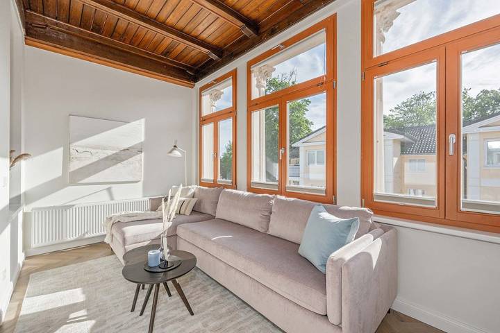 Ganze Wohnung, Kaisers vis a vis 07 - ein Hingucker in historischer Villa in Drei Kaiserbäder, Heringsdorf