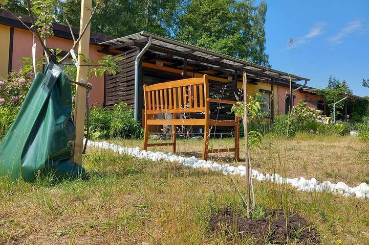 Bungalow für 5 Personen, mit Terrasse und Garten in Joachimsthal