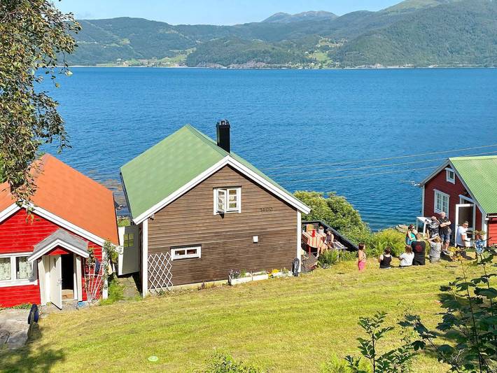 Ferienhaus für 8 Personen, mit Terrasse, kinderfreundlich in Bremanger