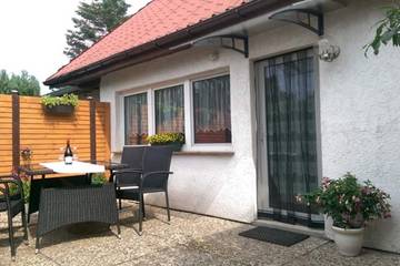 Ferienhaus für 4 Personen, mit Terrasse und Garten in Lühmannsdorf
