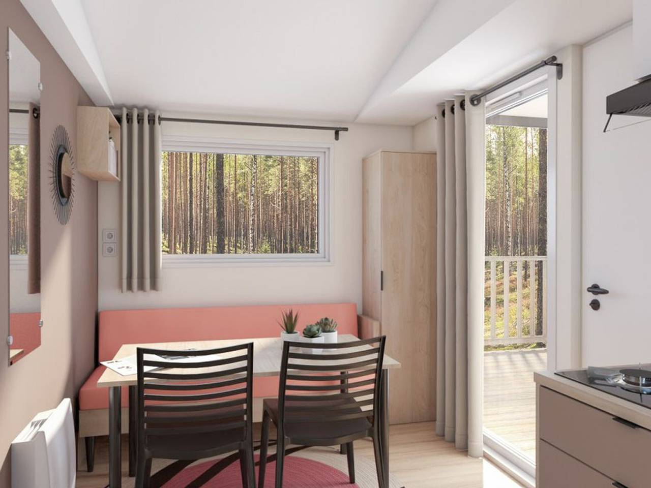 Mobil home avec clim - 4 pers. in Saint-Rome-de-Tarn, Parc naturel régional des Grands Causses