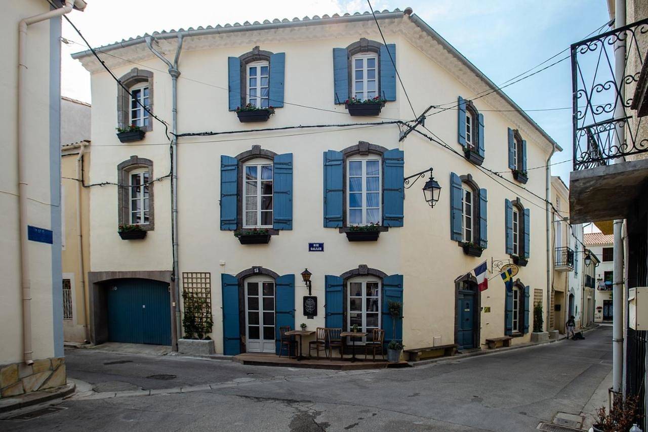 Rue Galilee in Marseillan, Côte méditerranéenne (France)