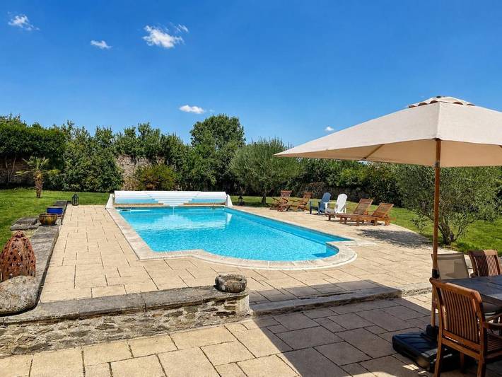 Location de vacances pour 12 personnes, avec jardin et piscine à Rochefort-sur-Loire - 3