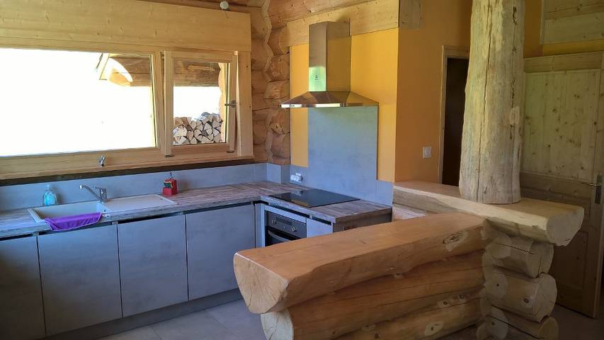 Gîte pour 8 personnes avec vue in La Pesse, Parc naturel régional du Haut-Jura