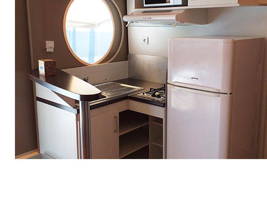 Camping Le Noble Val - Lodge 5 personnes - Lodge 3/5 pers in Saint-Antonin-Noble-Val, Tarn-et-Garonne