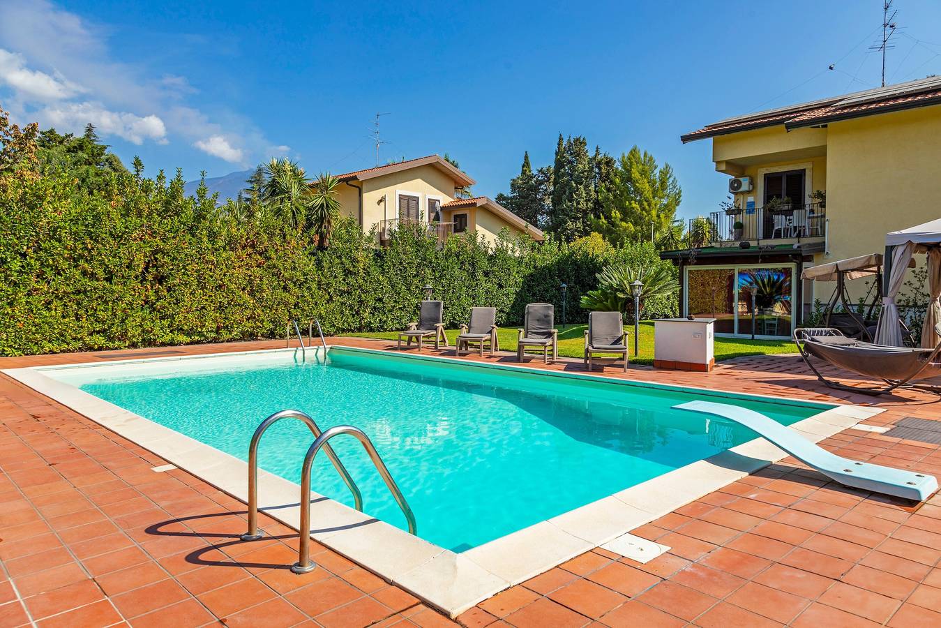 Cały apartament, Apartment 'Villa Romano' with Sea View, Wi-Fi and Air Conditioning in Pedara, Etna