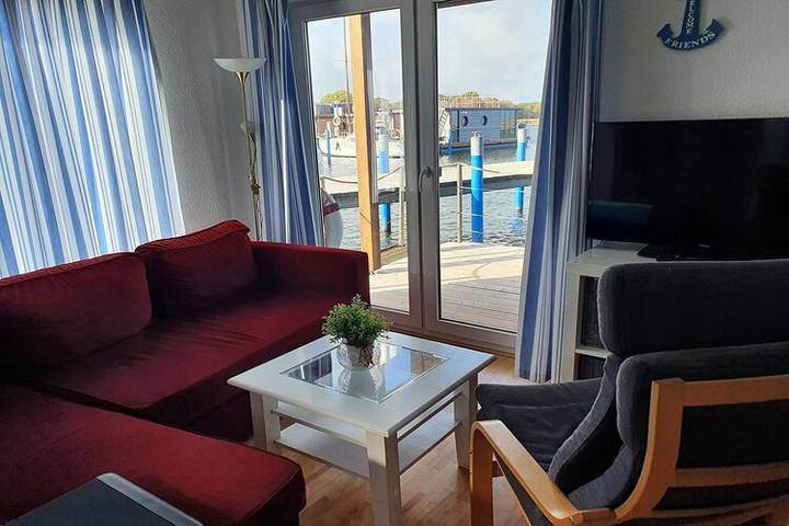 Hausboot für 5 Personen, mit Balkon in Barth - 2