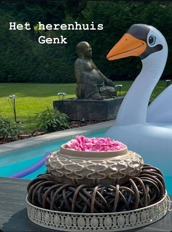 Gîte pour 2 personnes, avec piscine ainsi que vue et jardin, adapté aux familles à Genk - 2