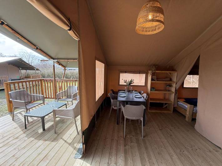 Camping für 5 Personen, mit Ausblick und Pool sowie Terrasse, mit Haustier in Dänemark - 2