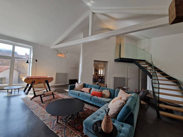 Maison de vacances pour 8 personnes, avec balcon et jardin en Haute-Loire - 3