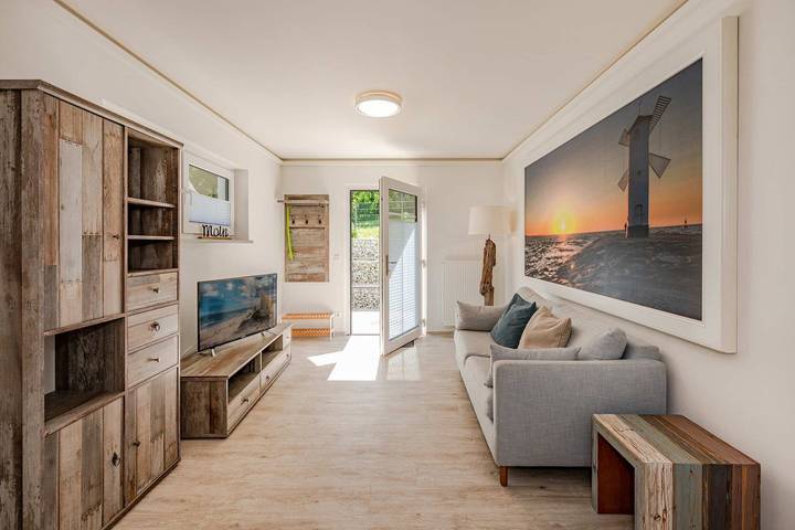 Ferienwohnung für 2 Personen, mit Sauna und Garten, mit Haustier