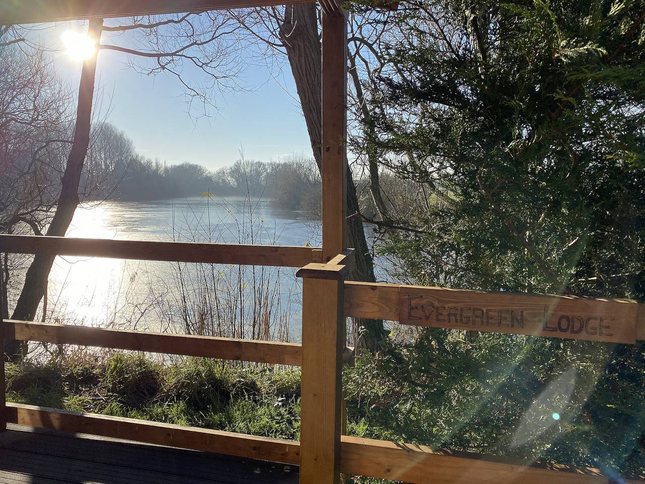 Evergreen Lodge at Kingfisher Lakes in Brandesburton, East Riding of Yorkshire
