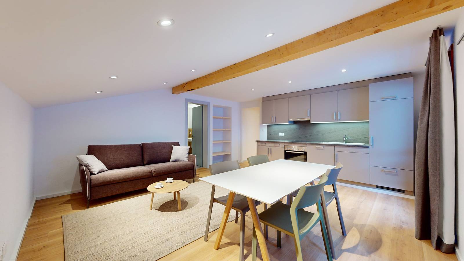 Ganze Wohnung, Chalet de l'Ours Authentic Appart. Chambésy 6 pers in Les Agettes, Walliser Alpen