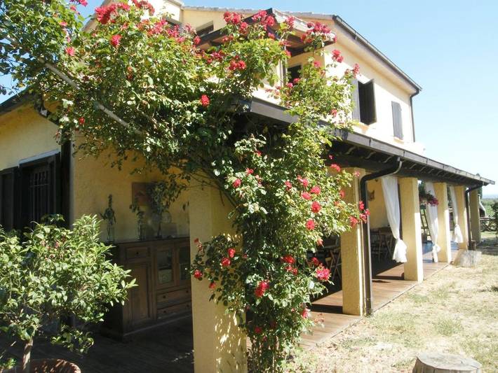 B&b per 6 persone, con Terrazza e Giardino nonché Piscina e Panorama a Piombino