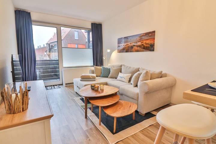 Ferienwohnung für 3 Personen, mit Balkon und Balkon/Terrasse auf Langeoog - 2