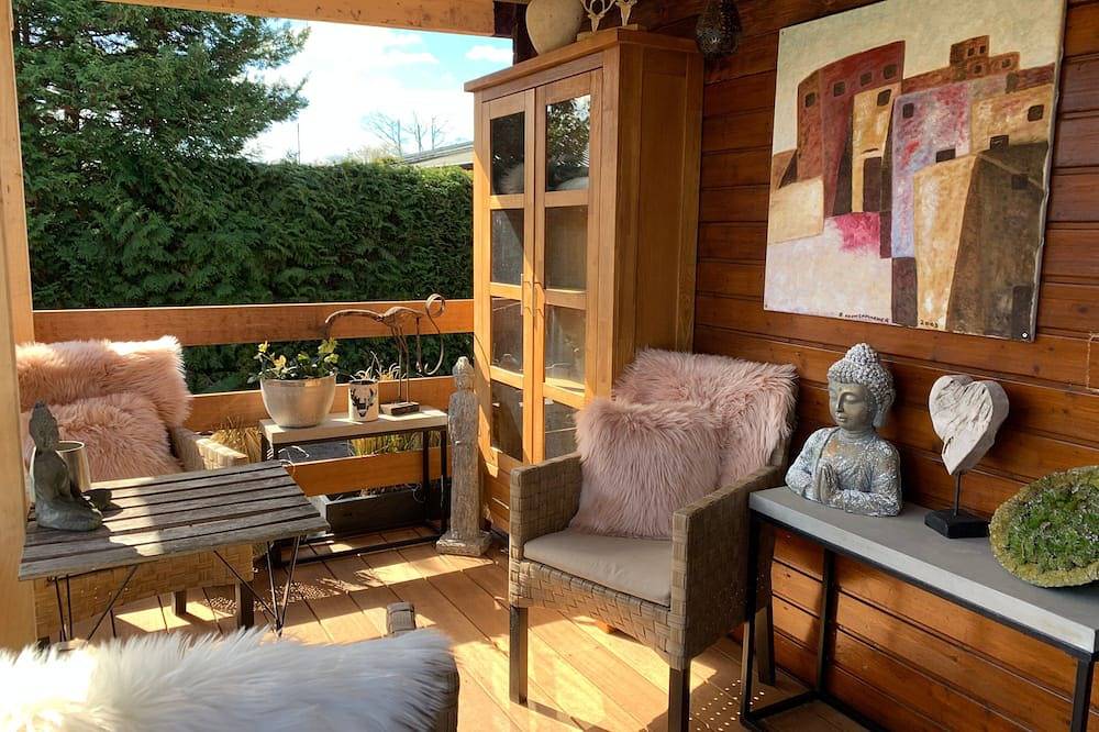 Bungalow 'Carlos zum Strand' mit privater Terrasse, Garten und Wlan in sehr ruhiger Lage in Thülsfelder Stausee, Garrel