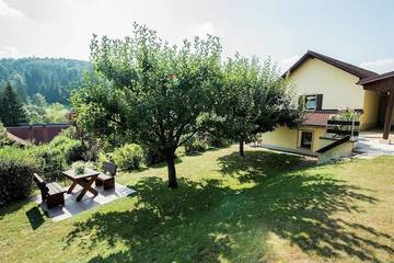 Ferienhaus für 3 Personen, mit Garten und Terrasse in der Fränkische Schweiz