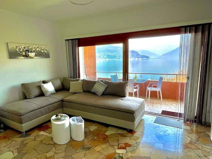 Ferienwohnung für 3 Personen, mit Garten und Seeblick sowie Ausblick in Brezzo di Bedero - 4