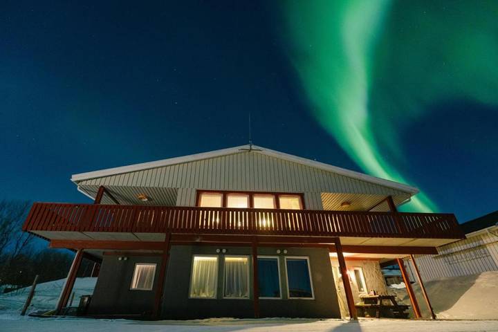 Location de vacances pour 3 personnes, avec Vue à Abisko