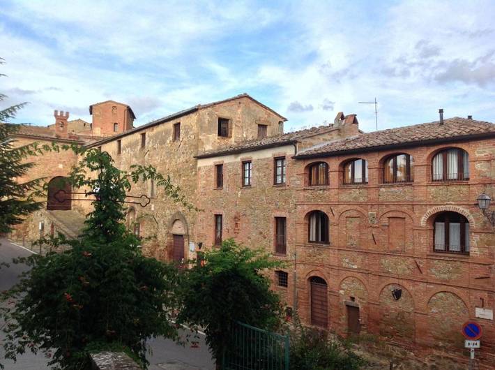 Station pour 3 personnes, avec jardin ainsi que piscine et vue à San Giovanni d'Asso - 3