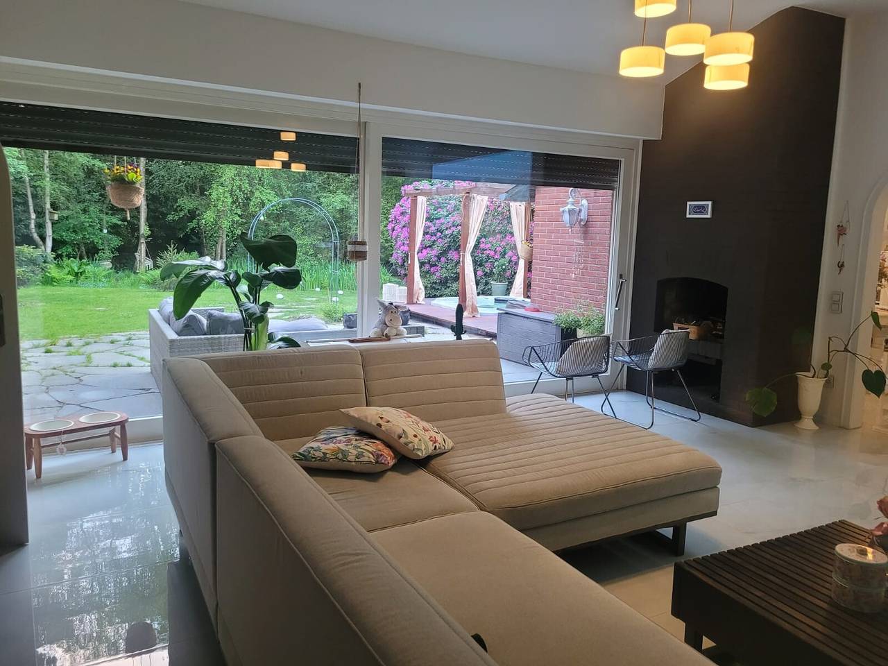Bungalow 'Naturspa Haus Am See' met Uitzicht op Meer, Privéterras en Wi-Fi in Niederkrüchten, Niederrhein