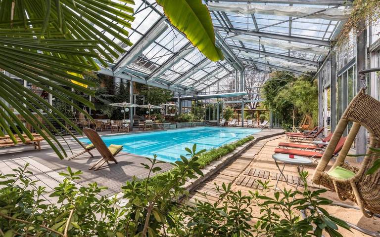 Apartmenthotel für 3 Personen, mit Sauna und Pool sowie Garten und Whirlpool - 1