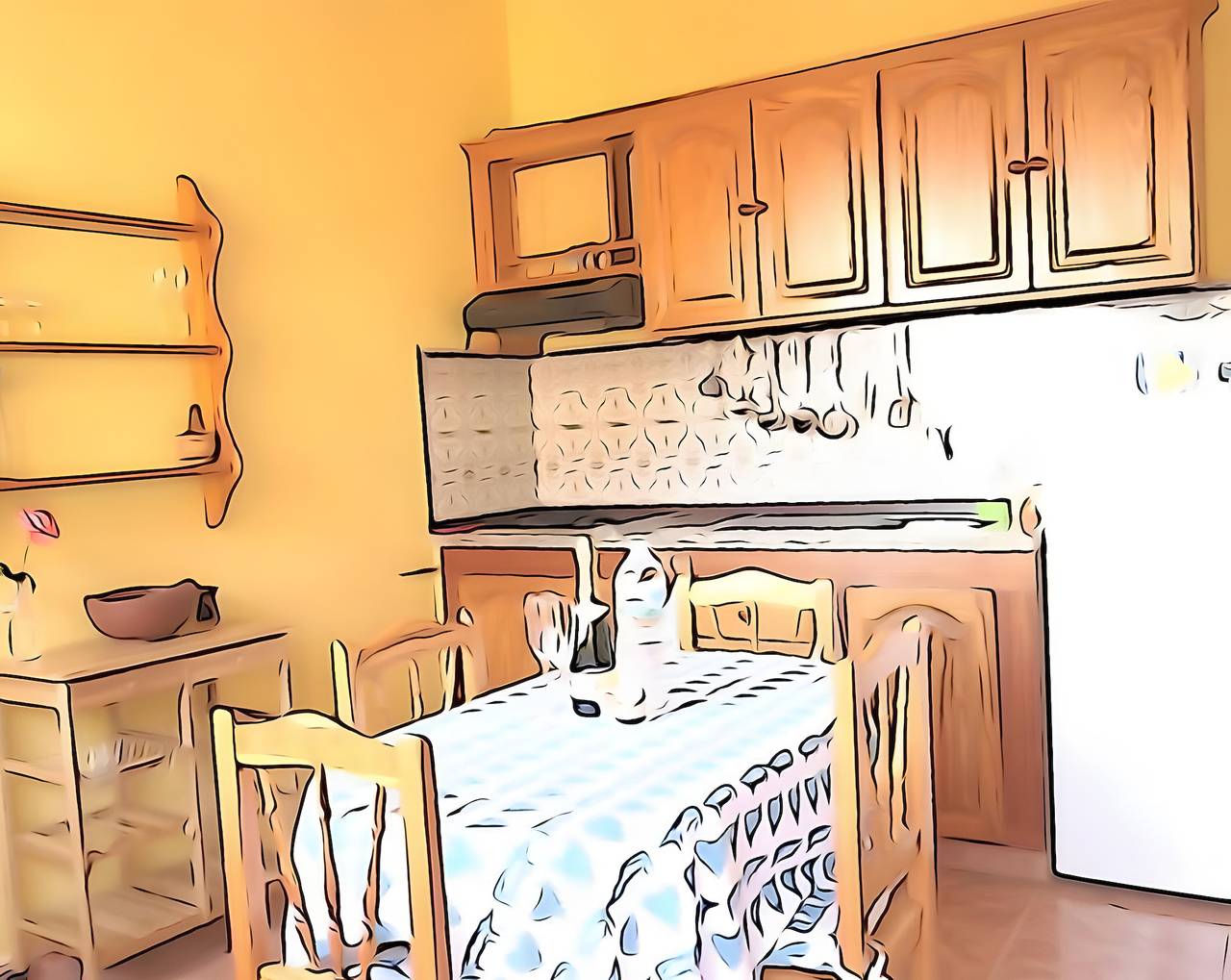 Appartement entier, Appartement 'Apartamento Nayara C' avec vue sur la mer, terrasse commune et Wi-Fi in Los Granados, Valle Gran Rey