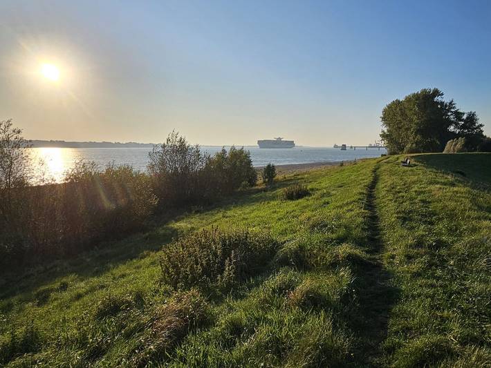 Ferienhaus für 5 Personen, mit Garten und Ausblick, kinderfreundlich in Stade