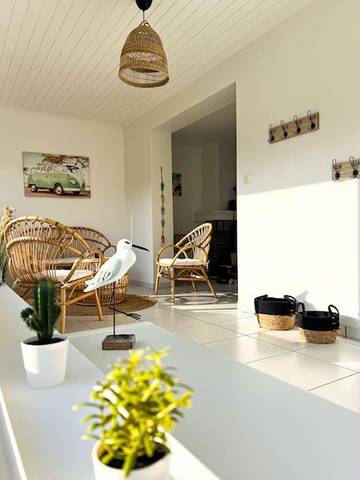 Gîte pour 8 personnes, avec terrasse, animaux acceptés dans Plage du Phare (La Tranche-sur-Mer)