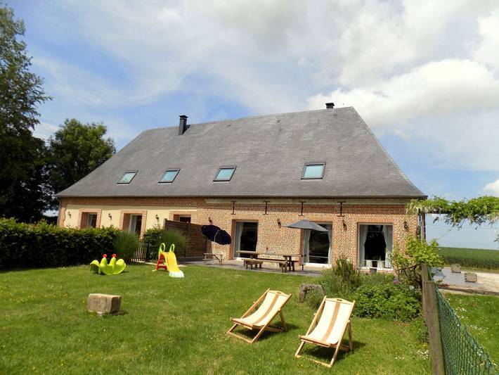 Maison de vacances pour 8 personnes, avec Terrasse et Jardin