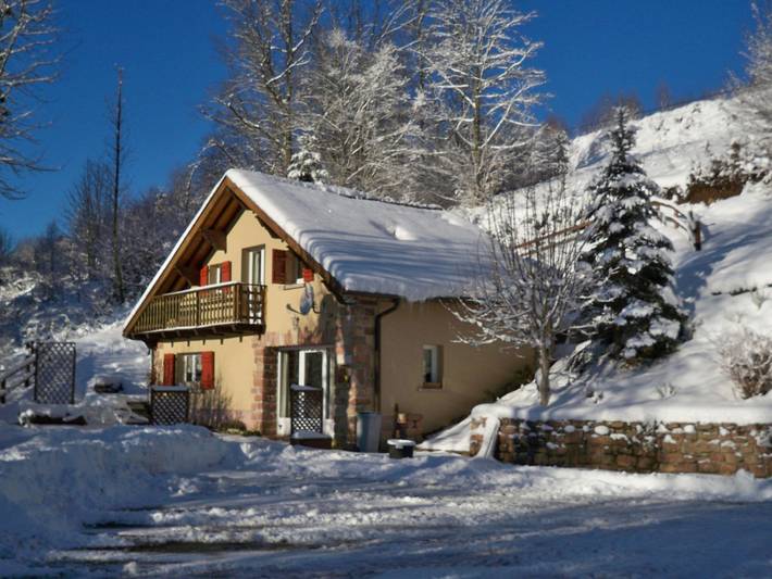 Casa rústica en montaña, ideal para senderismo, cerca de Alsacia y estaciones de esquí in Lubine, Parque natural regional de los Ballons des Vosges