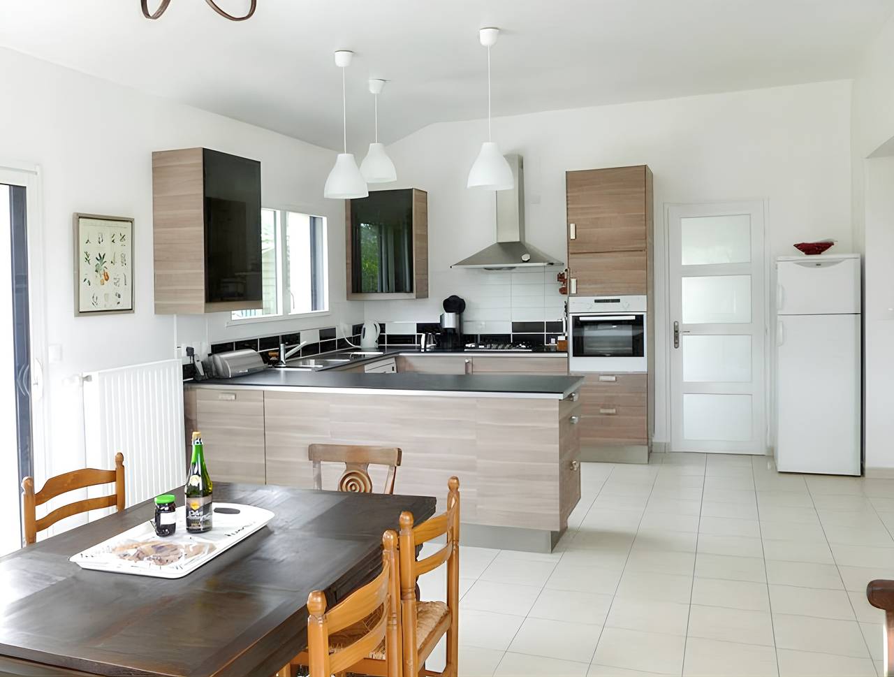 Charmantes Haus in Plougasnou + Meerblick in Le Diben, Plougasnou