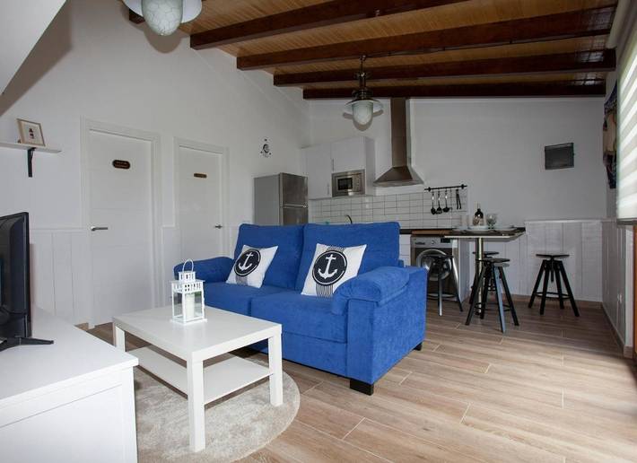 Casa de vacaciones para 4 personas, con Terraza y Jardín además de Piscina y Vistas en Ribadeo