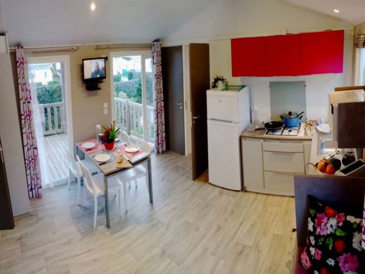Mobil home pour 6 personnes, animaux acceptés dans Plage de Landrezac - 2