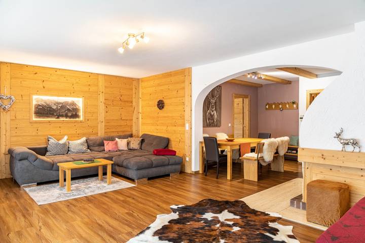 Ferienwohnung für 6 Personen, mit Garten