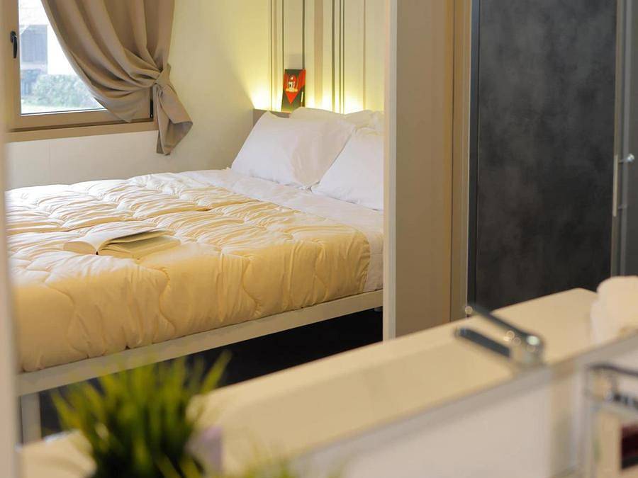 Hu Roma Camping in Town - Mobilheim 5 personen - hu Stay Premium Chalet Superior in Rom, Rom Provinz