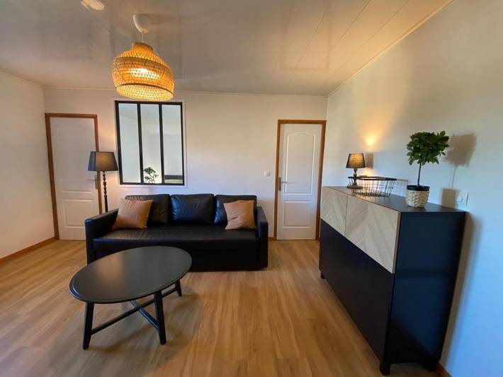 Location de vacances pour 4 personnes, avec jardin et vue à Châtillon (Jura)