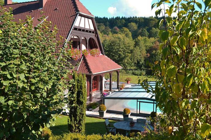 Ferienhaus für 4 Personen, mit Garten und Terrasse, mit Haustier im Elsass