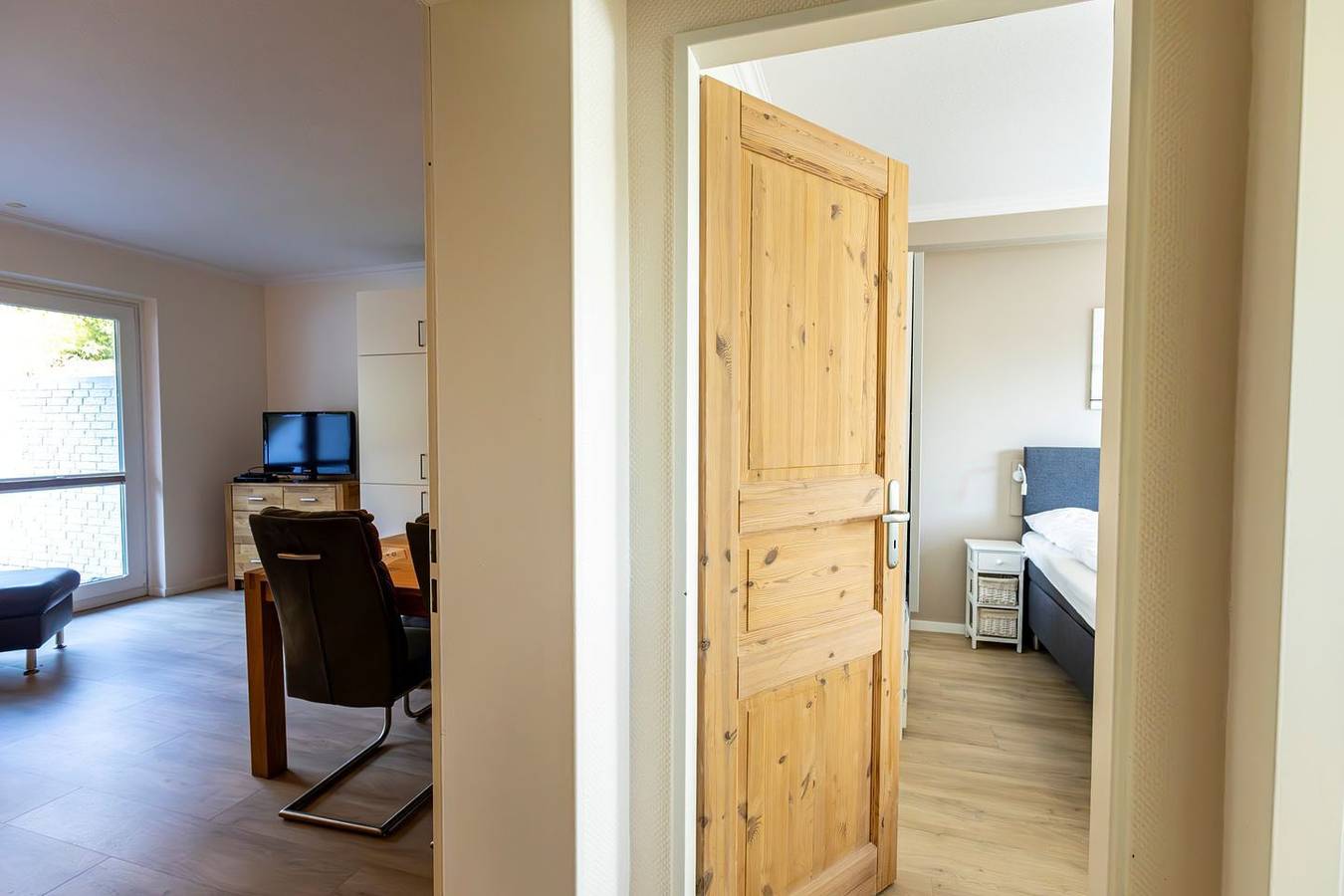 Ganze Wohnung, Komfortables Appartement in St. Peter-Ording mit Terrasse und Privatparkplatz in St. Peter-Bad, St. Peter-Ording